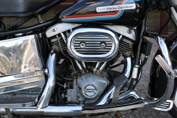 山口県下関市のCRAIZE MOTORCYCLE (クレイズモーターサイクル) のハーレー(Harley-Davidson)販売モデル1975年FLHイメージ04