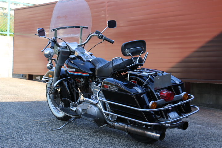 山口県下関市のCRAIZE MOTORCYCLE (クレイズモーターサイクル) のハーレー(Harley-Davidson)販売モデル1975年FLHイメージ07